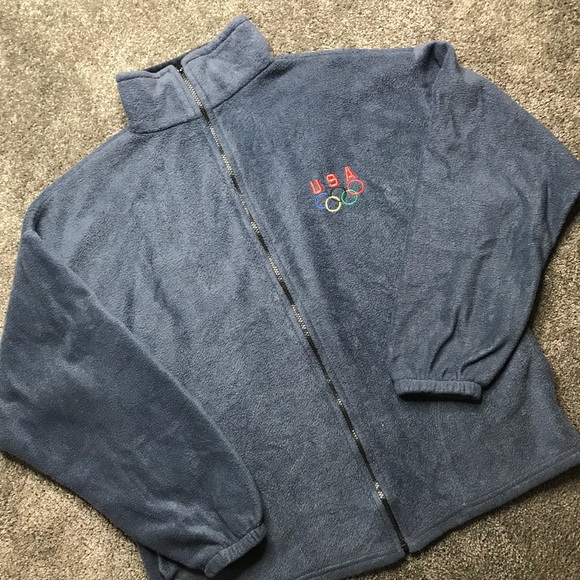Vintage USA zip up jacket size large - Picture 3 of 7